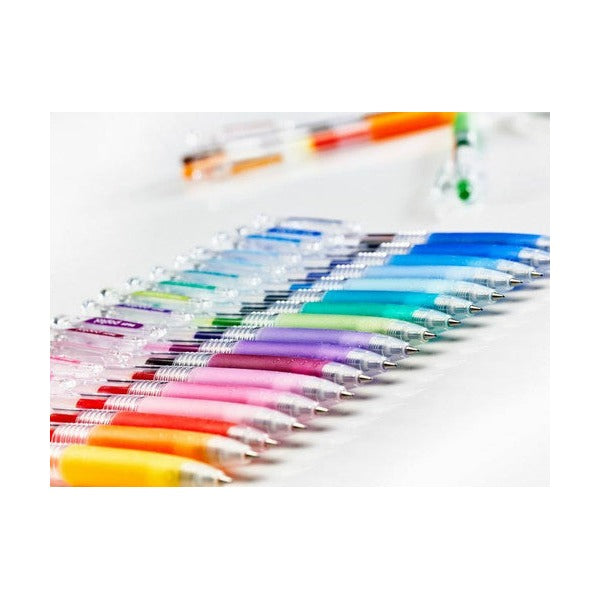 Pilot Poplol Retractable Gel Pen 0.7mm Red Box of 12