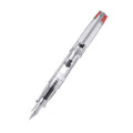 Pilot Prera Transparent Fountain Pen Red Barrel Fine Nib