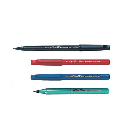Pilot Sign Pen 2.0mm Black Box of 12