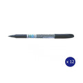 Pilot Super Colour Permanent Marker Bullet Extra Fine Black Box of 12