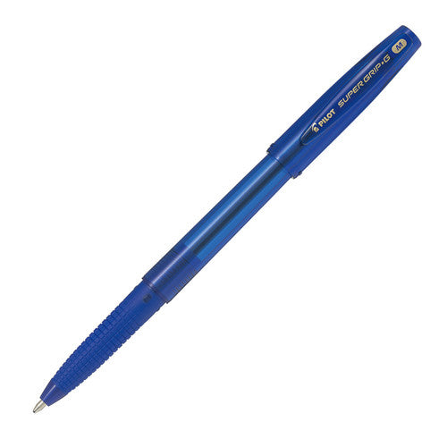Pilot Super Grip G Stick Ballpoint Pen Medium Blue Box of 12