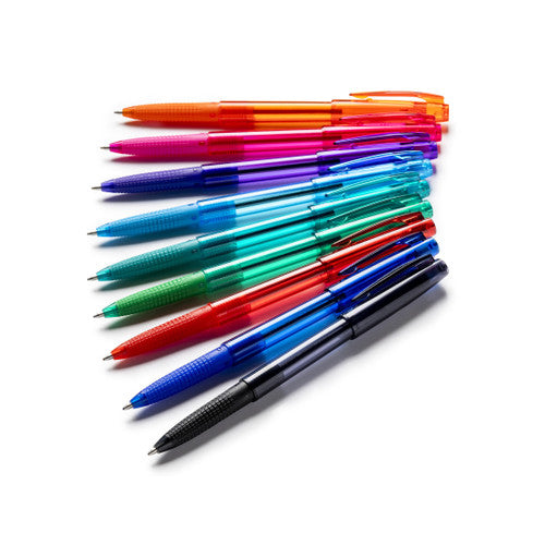Pilot Super Grip G Stick Ballpoint Pen Medium Blue Box of 12