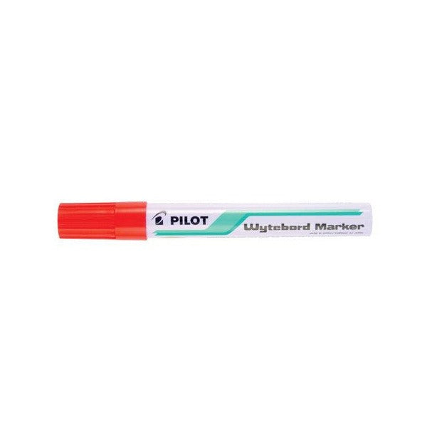 Pilot Wytebord Marker Bullet Tip 4mm Red Box of 12