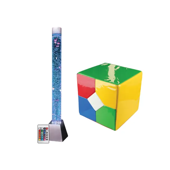 Bubble Tube 183cm with Extra Large Remote Cube Kit