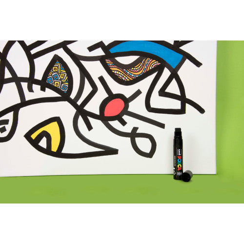 Posca PC-8K Paint Marker Pen Chisel Bold Assorted Wallet of 16