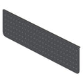 Rapidline Arch Perforated Modesty Panel 1300mm Only Black