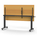 Rapidline Boost Crank Flip Top Table 1800 x 900mm Beech / Black