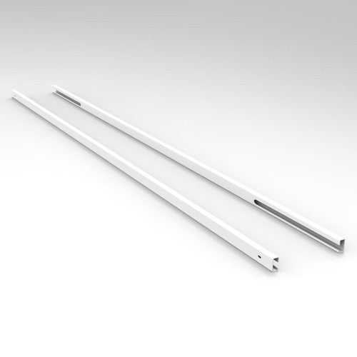 Rapidline Rail Extension Beam Only White for Boost Plus Workstation