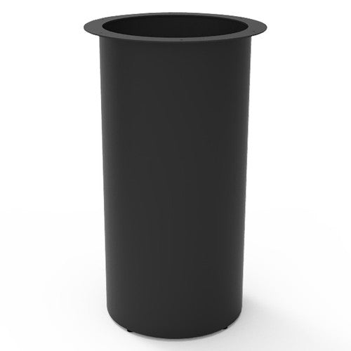Rapidline Drum Base 600mm Diameter x 1025mm Height Only Black for Round Table
