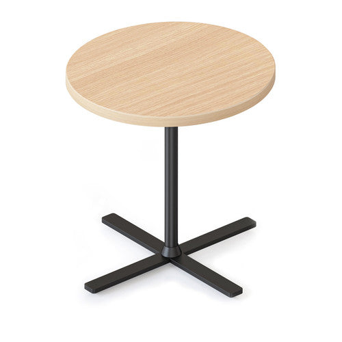 Rapidline Kolo Side and Coffee Table 500 x 457mm Natural Oak / Black