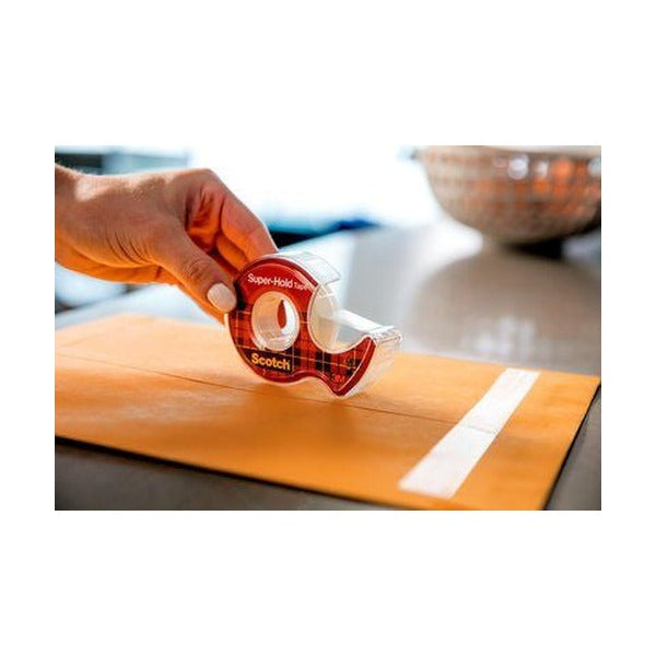 Scotch 198 Super-Hold Tape with Dispenser 19mm x 16.5m