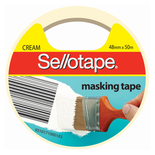 Sellotape Masking Tape 48mm x 50m Pack of 4