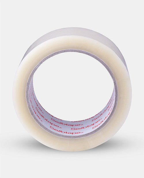Sellotape Packaging Tape 767 Hot Melt 38mm x 75m Clear Carton of 48