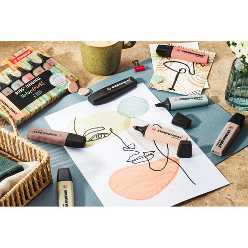 Stabilo Boss Original Highlighter NatureColors Pack of 6