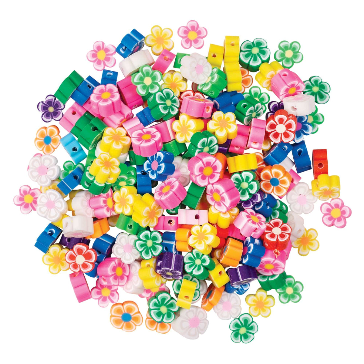 Zart Flower Beads Assorted 100g