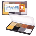 Zart Pastel Palettes Earth Tones 8 Pan Colours in One Case