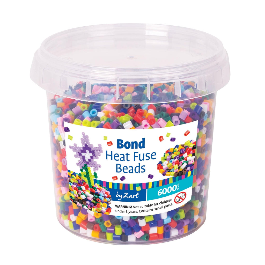 Zart Bond Fuse Beads Bright Assorted Tub of 6000