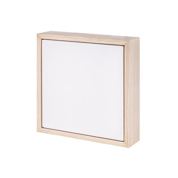 Zart Floating Wooden Box Canvas 30.5 x 30.5cm