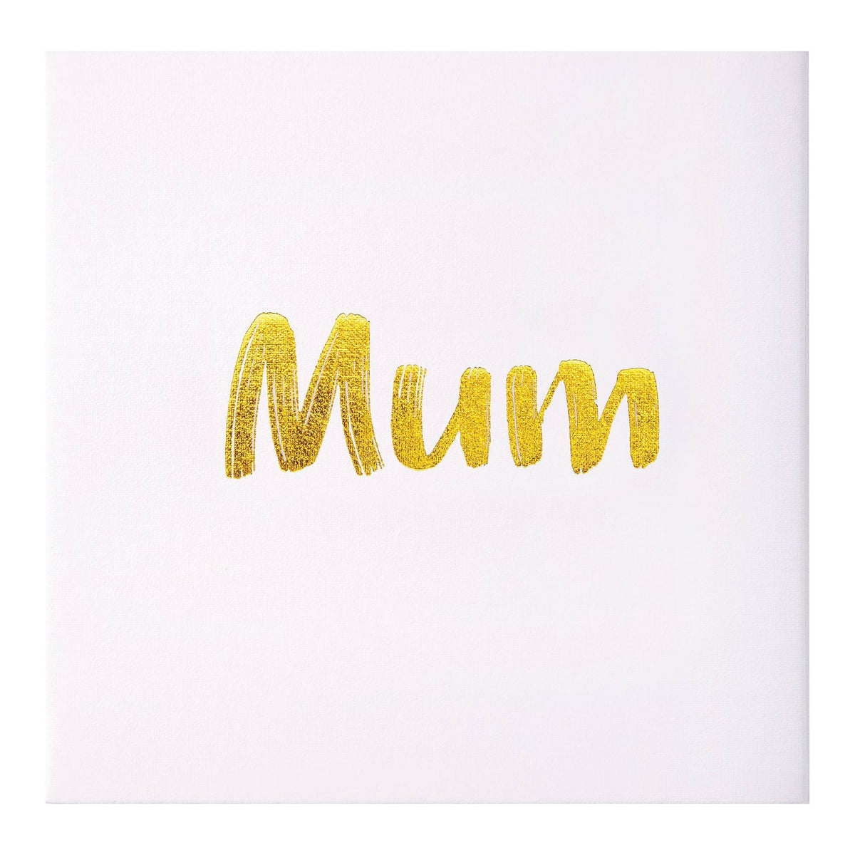 Zart DIY Foil Mother's Day Canvas 15 x 15cm Pack of 6