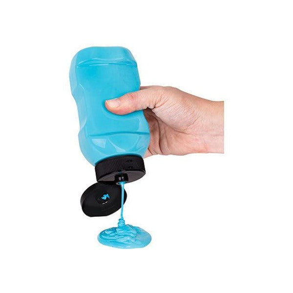 Zart Upside Down Squeeze Bottle with Non Drip Valve Pack of 3 Clear Refillable