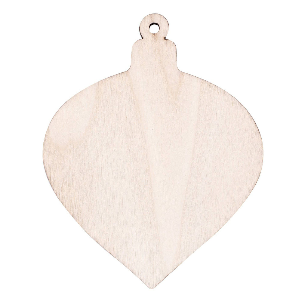 Zart DIY Wooden Christmas Ornaments Assorted Pack of 12