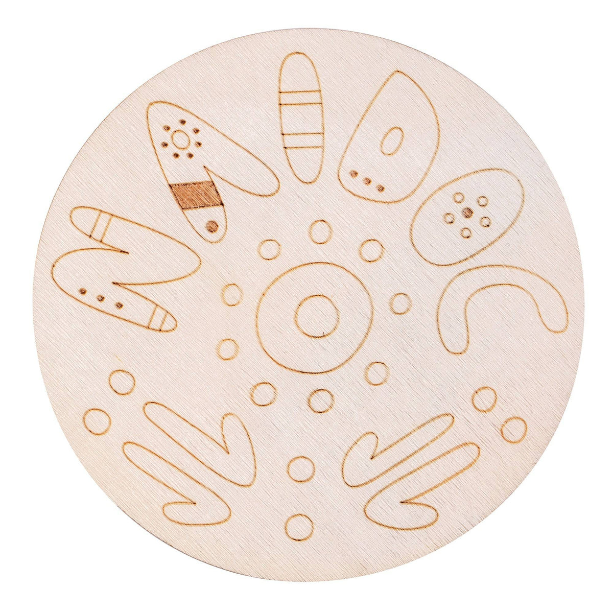 Zart Wooden Coasters NAIDOC Pack of 20