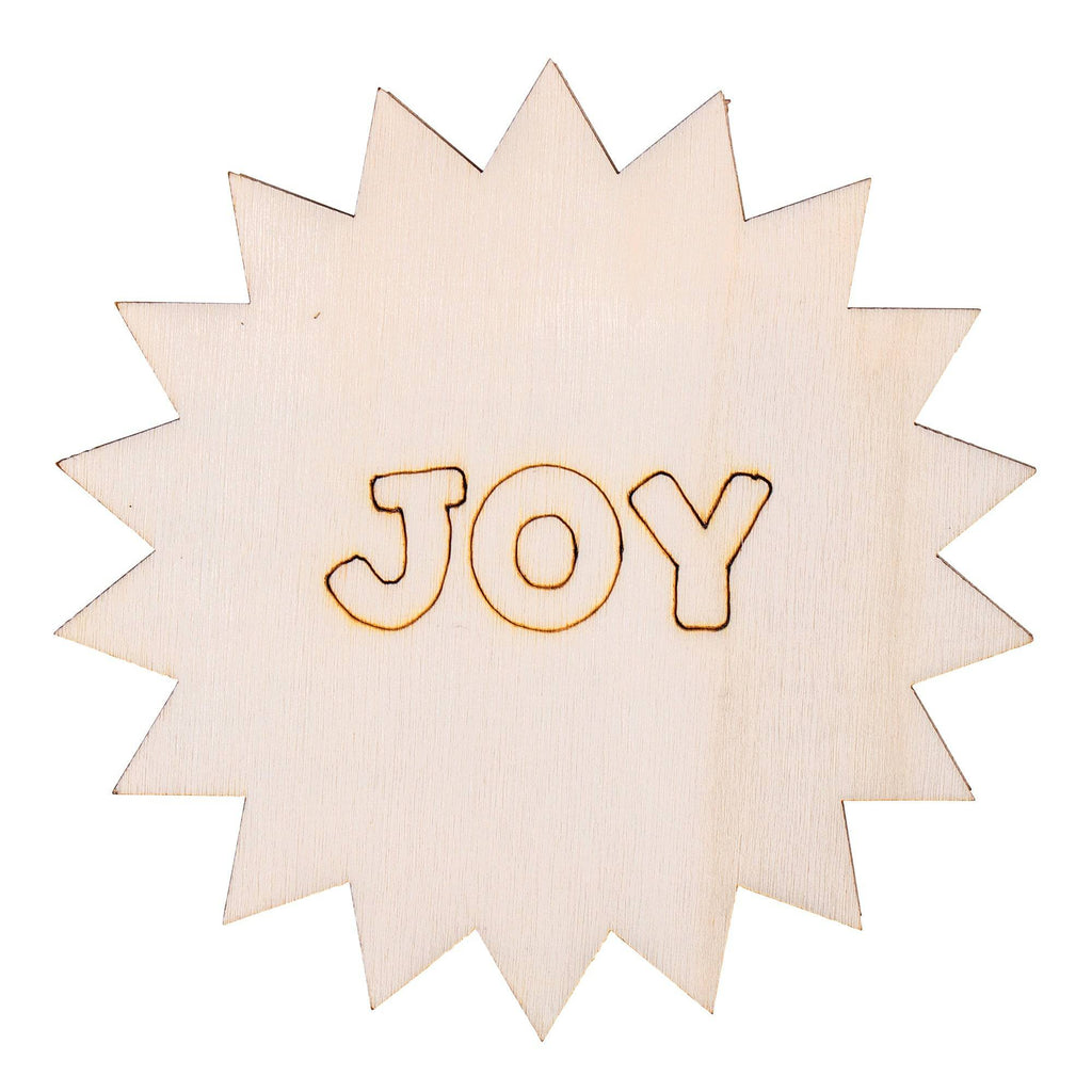 Zart Wooden Coasters Wellbeing Pack of 20