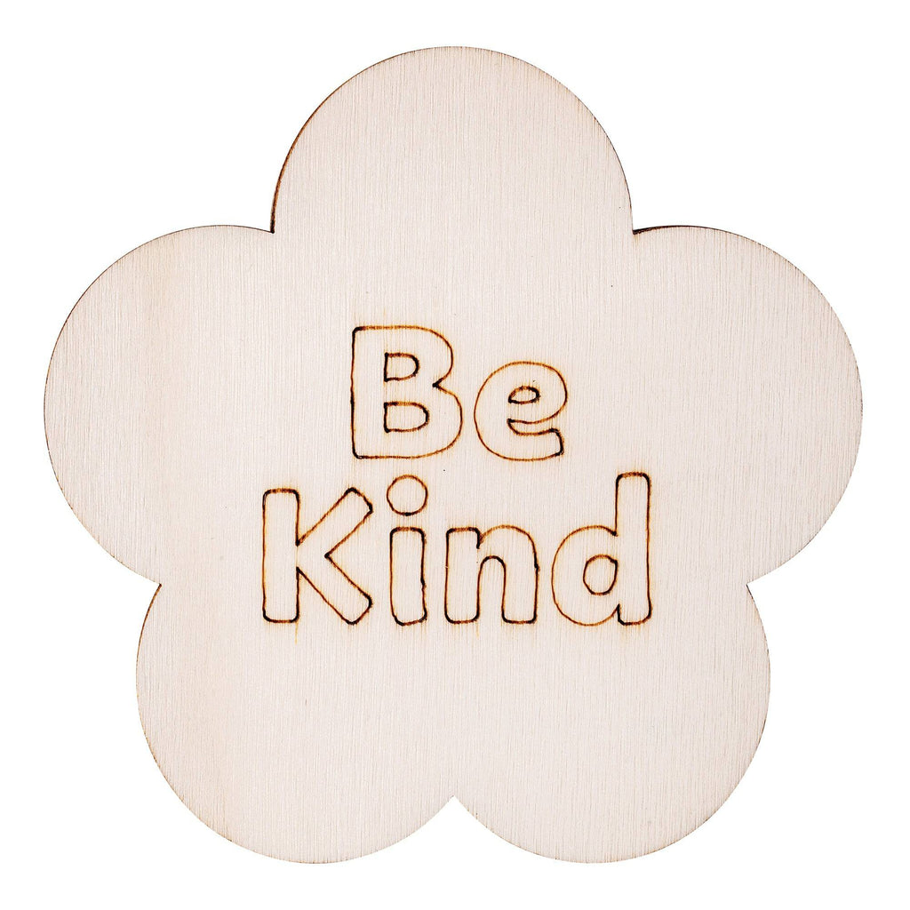 Zart Wooden Coasters Wellbeing Pack of 20