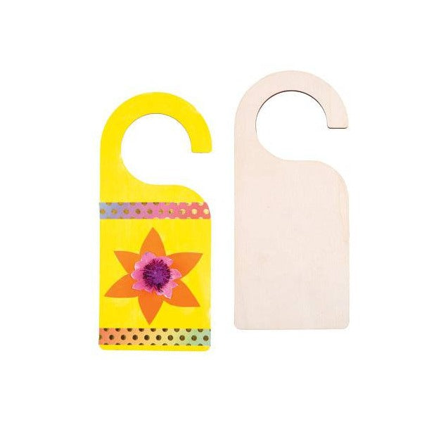 Zart Wooden DIY Door Hanger Pack of 5