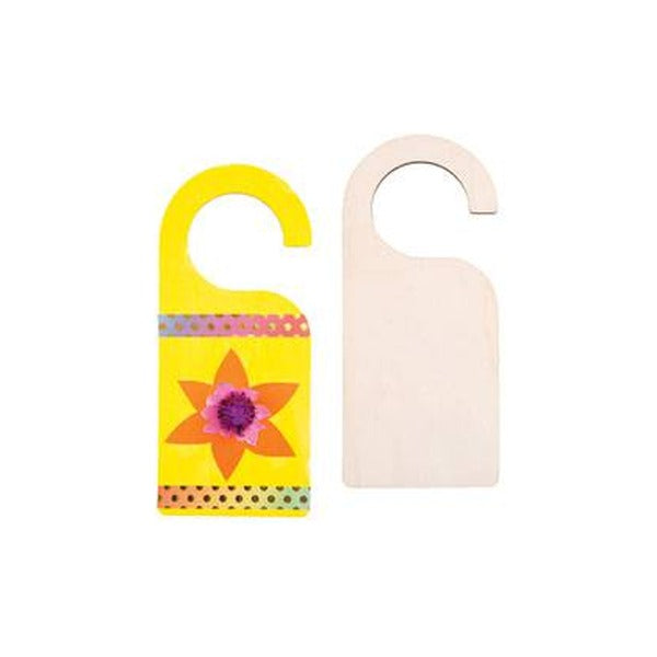 Zart Wooden DIY Door Hanger Pack of 5