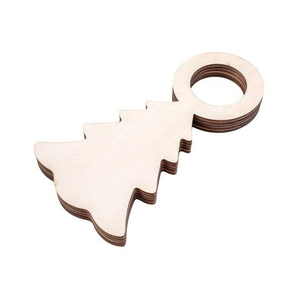 Zart Wooden Tree Door Hanger Pack of 5