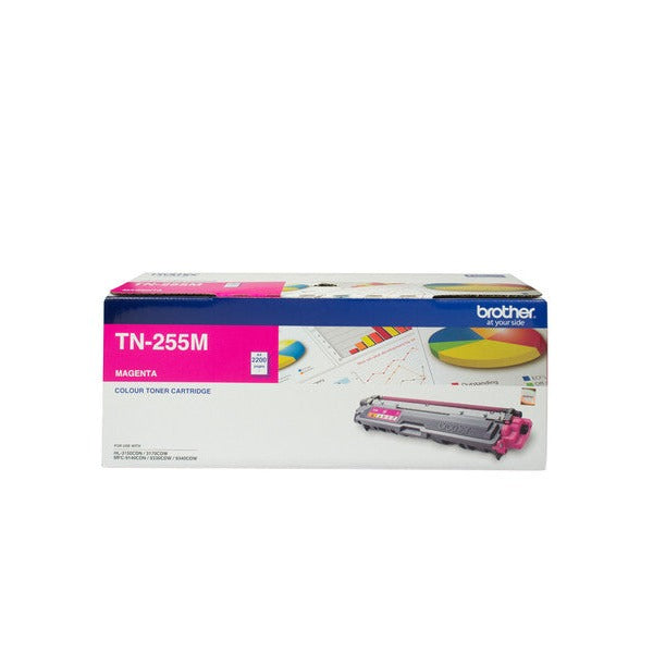 Brother TN255M Toner Cartridge 2200 Pages Magenta