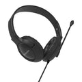 Verbatim Headset with Noise Cancelling Microphone Black
