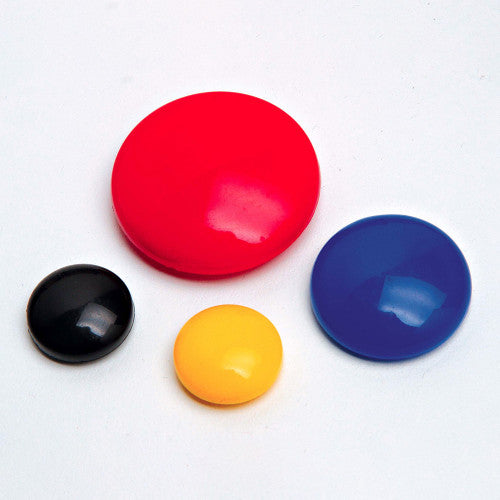 Visionchart Vista Magnetic Buttons 20mm White Pack of 10