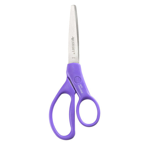 Westcott Student Anti-Microbial Scissors 178mm Assorted Colours Box of 12