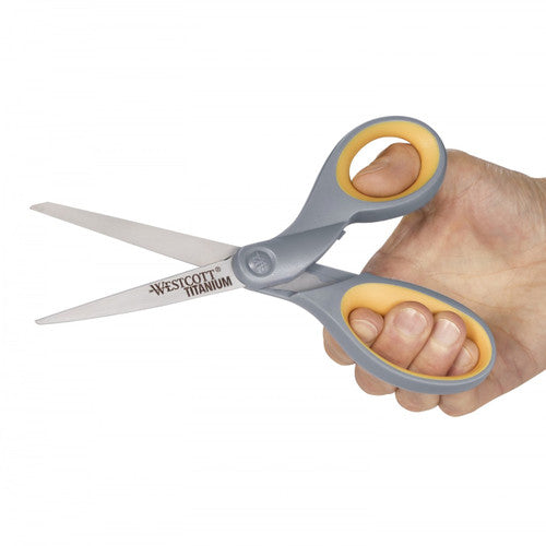 Westcott Titanium Bonded Scissors 203mm Straight Handle Box of 6