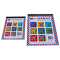 Quill Airmail Pad Ruled 60gsm 259 x 200mm 50 Leaf White Box of 10